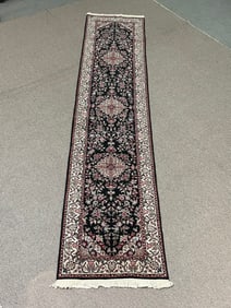 Wool/Silk Tabriz Design 2.6x12.0