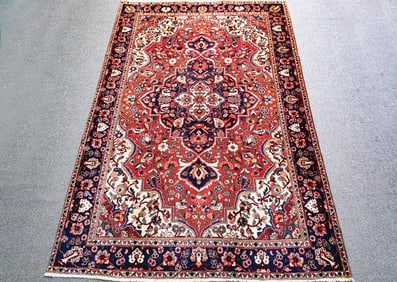 Semi Antique Persian Bakhtiari 7.0x10.3