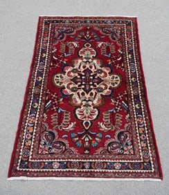Handmade Persian Lilian 3.8x5.4