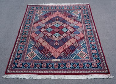 Handmade Persian Bakhtiari 6.6x8.0