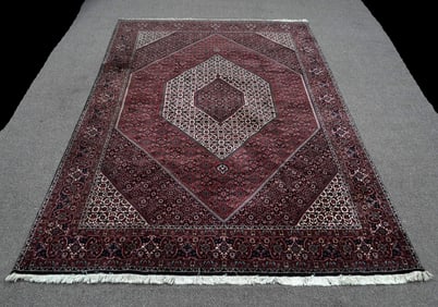 Handmade Persian Bidjar 6.9x10.1