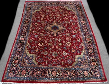 Handmade Persian Saruk 9.2x13.0