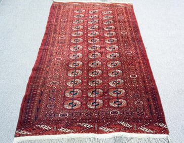 Semi Antique Persian Turkman 4.9x7.0