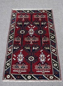 Handmade Turkish 2.6x4.1