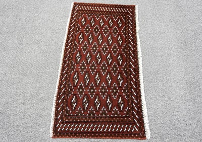 Handmade Persian Turkman 1.8x3.0