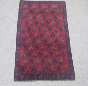 Handmade Persian Balouch 2.7x4.4