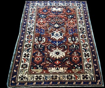 Rare Antique Circa 40s Shirvan 3.5x5.0