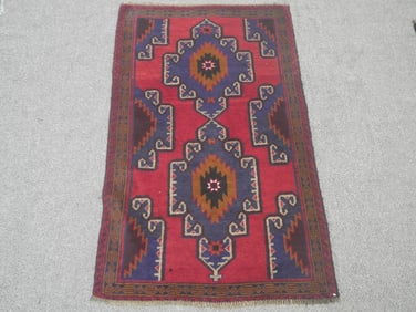 Handmade Persian Balouch 2.11x4.8
