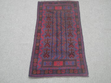 Handmade Persian Balouch 2.11x4.11
