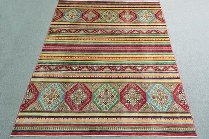 Handmade Kazak Design 8.2x10