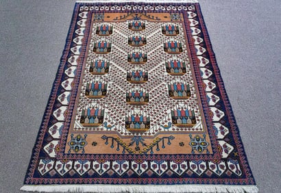 Authentic Persian Hamedan 5.2x6.9