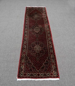 Handmade Persian Bidjar 2.8x10.3