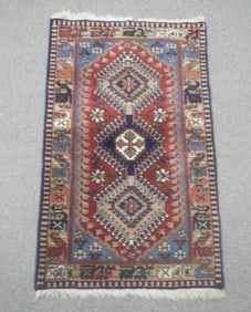 Handmade Persian Yalameh 2.8x4.4