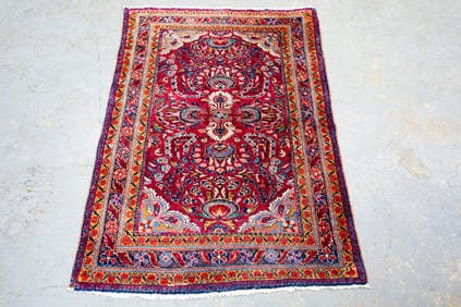 Antique Persian Lilian 3.6x4.10