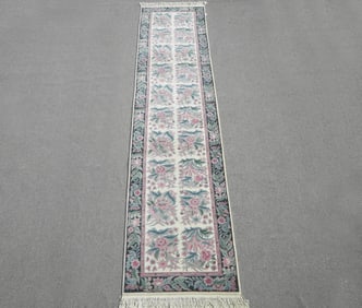 Handmade Azerbaijani English Runner 2.6x12.0