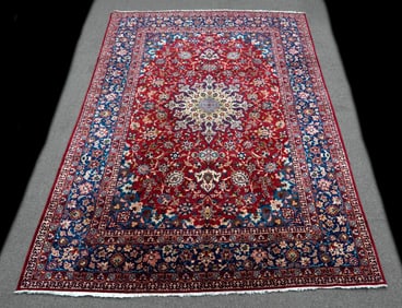 Handmade Persian Najafabad 8.6x12.7