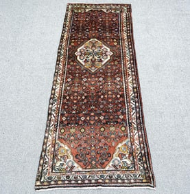Handmade Persian Hosseinabad 3.3x8.8