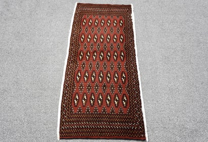 Handmade Persian Turkman 2.0x4.3