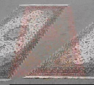 Stunning Wool/Silk Persian Tabriz 6.6x10.2 (1 of 8)