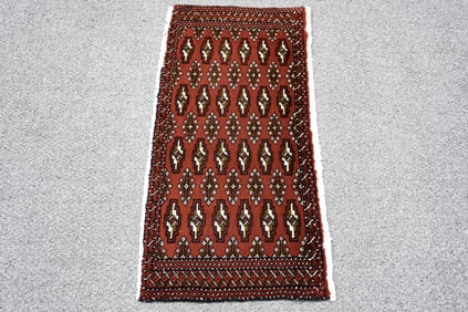 Handmade Persian Turkman 2.0x3.6