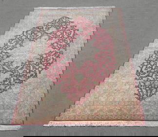 Stunning Persian Tabriz 6.7x9.10 (1 of 9)