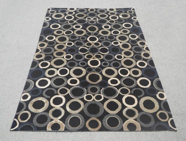 Circle Pattern Modern Design 5.6x8.6