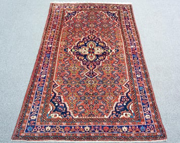 Semi Antique Persian Malayer 4.6x7.0