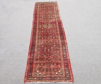 Semi Antique Persian Hosseinabad 14.6x3.6