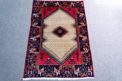 Semi Antique Persian Kolyaee 3.4x4.7