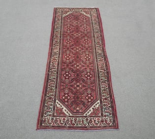Semi Antique Persian Hosseinabad 10.11x3.9