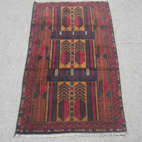 Handmade Persian Balouch 2.7x4.5