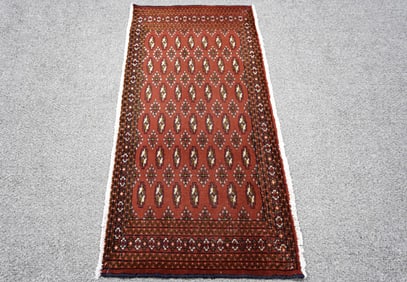Handmade Persian Turkman 2.3x4.5