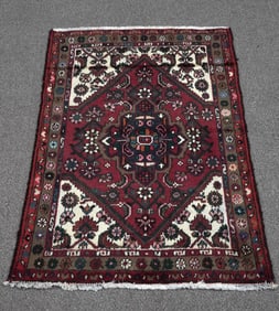 Handmade Persian Hamedan 4.7x3.2