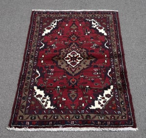 Handmade Persian Hamedan 4.8x3.4