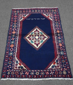 Handmade Persian Hamedan 5.0x3.4