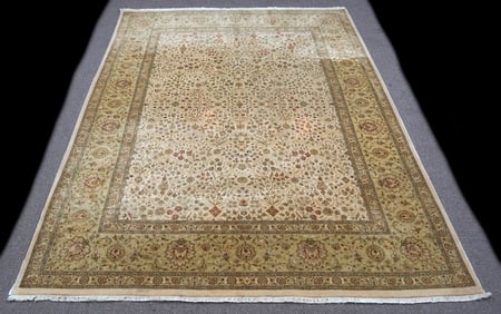 Handmade Mahal Design 9.8x12.1