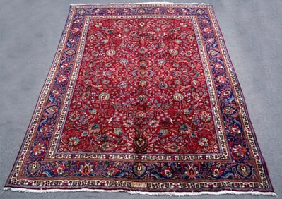 Handmade Persian Tabriz 9.7x12.10