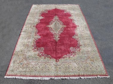 Semi Antique Persian Kerman 10.10x17.10