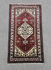 Hand Woven Persian Hamedan 2.6x4.6
