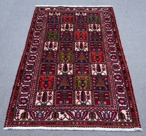 Handmade Persian Bakhtiari 5.9x9.4