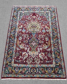 Semi Antique Persian Isfahan 3.8x5.8