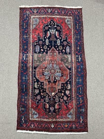 Hand Woven Persian Zanjan 4.2x8.6