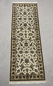 Handmade 4.2X11.10 Runner Rug