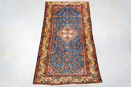 Antique Royal Blue Gharageh 2.9x4.9