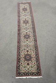 Hand Woven Persian Ghom 2.8x15.3