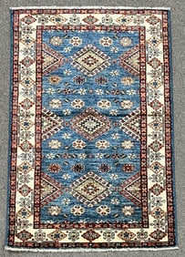 Handmade Kazak Design 3.1x5.0