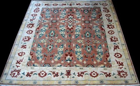 Contrasted Authentic Handmade Egyptian 7.7x6.10