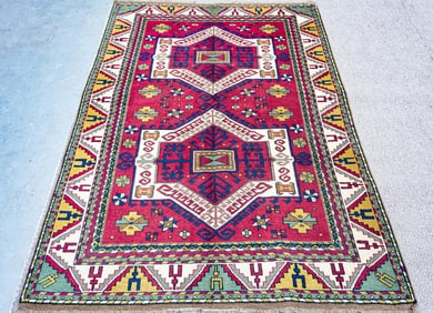 Handmade Persian Yalameh 6.6x4.10