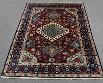Handmade Turkish Kayseri 8.2x10.9