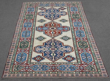 Handmade Turkish Kayseri 6.8x10.0